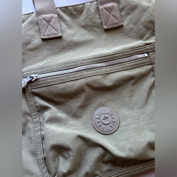 Kipling Eleva Convertible Crossbody Tote- Green - Picture 5 of 11